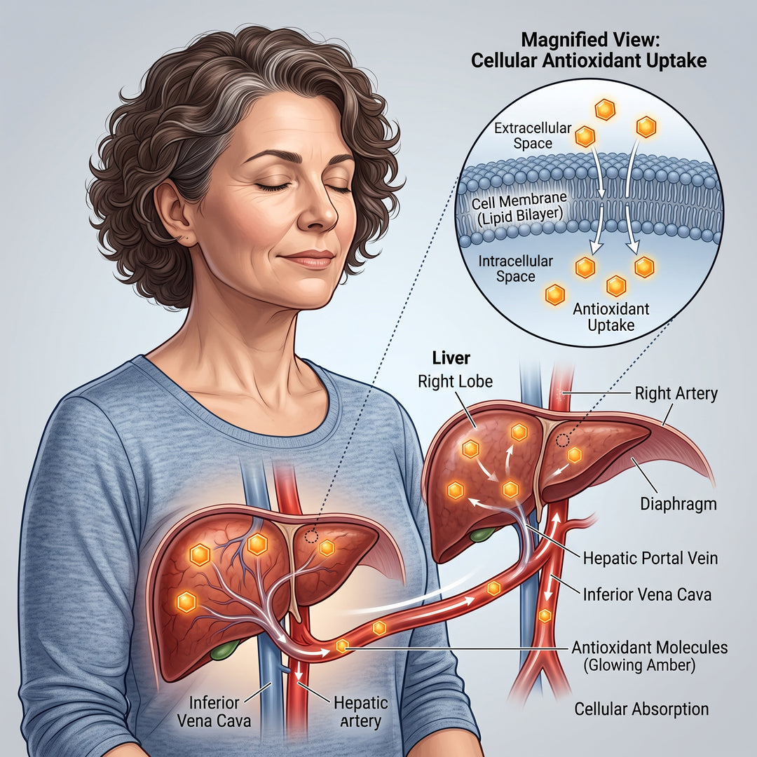It Absorbed Into My Bloodstream — Unlike Milk Thistle & Water-Soluble Antioxidants