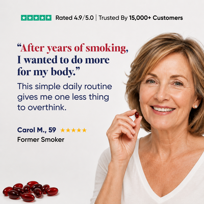 Astaxanthin Softgels For Smoker's Cough & Mucus Relief (12mg)