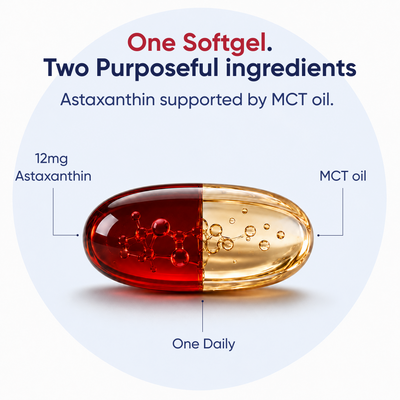 Astaxanthin Softgels For Smoker's Cough & Mucus Relief (12mg)