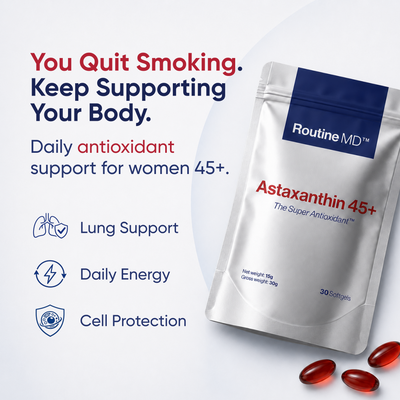 Astaxanthin Softgels For Smoker's Cough & Mucus Relief (12mg)