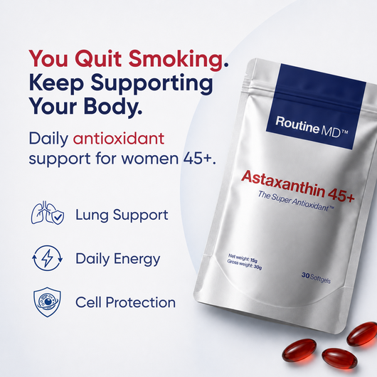 Astaxanthin Softgels For Smoker's Cough & Mucus Relief (12mg)