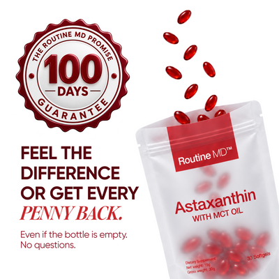 Routine MD™ Astaxanthin Softgels (12mg + MCT Oil) (RED)