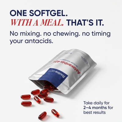 Astaxanthin Softgels For Acid Reflux (12mg)