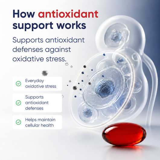 Astaxanthin 45+ Kidney & Filtration Support Softgels (12mg + MCT Oil)