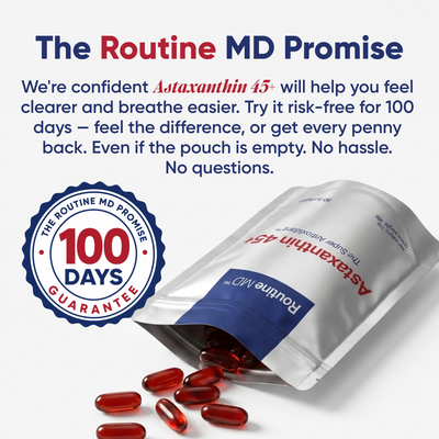 Astaxanthin Softgels For Sinus & Nasal Support (12mg)